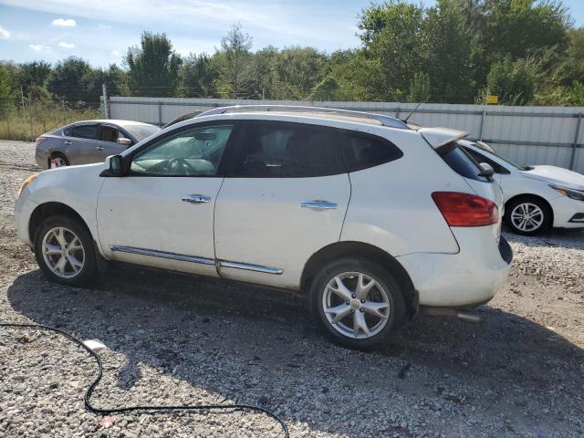 JN8AS5MV0BW288575 - 2011 NISSAN ROGUE S WHITE photo 2