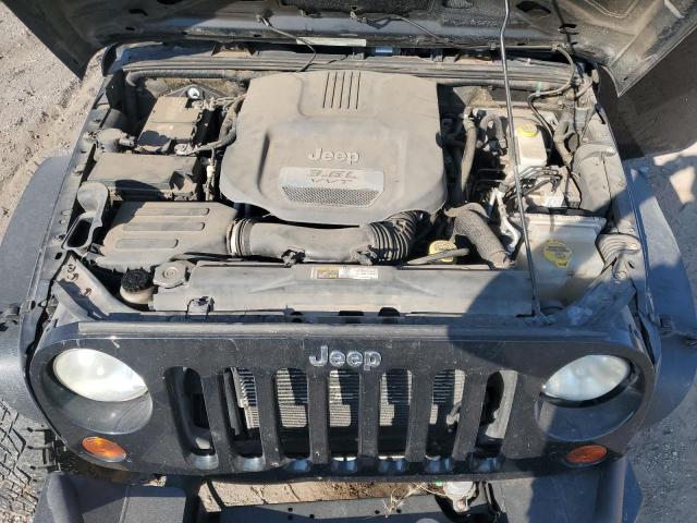 1C4GJWAG9CL202347 - 2012 JEEP WRANGLER SPORT შავი ფოტო 12