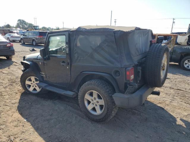 1C4GJWAG9CL202347 - 2012 JEEP WRANGLER SPORT შავი ფოტო 2