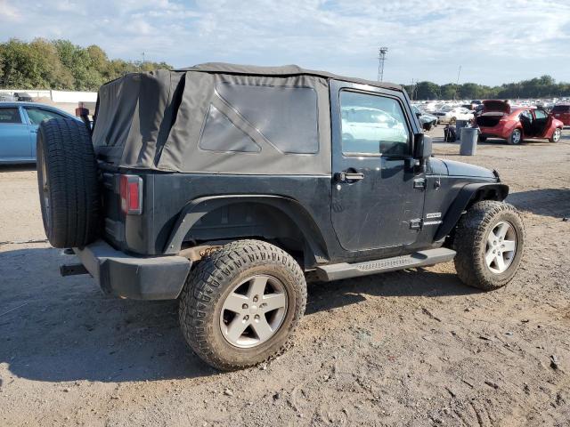 1C4GJWAG9CL202347 - 2012 JEEP WRANGLER SPORT შავი ფოტო 3