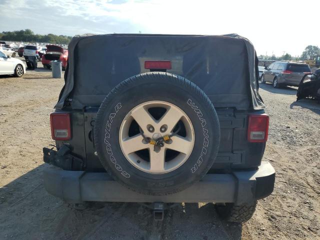 1C4GJWAG9CL202347 - 2012 JEEP WRANGLER SPORT შავი ფოტო 6