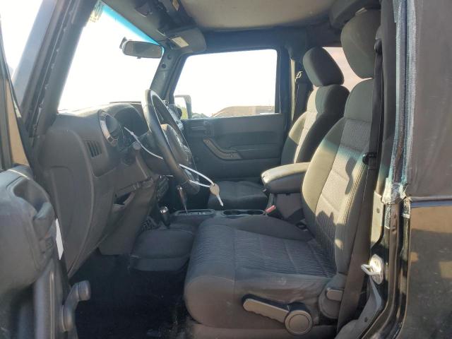 1C4GJWAG9CL202347 - 2012 JEEP WRANGLER SPORT შავი ფოტო 7