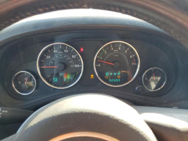 1C4GJWAG9CL202347 - 2012 JEEP WRANGLER SPORT შავი ფოტო 9