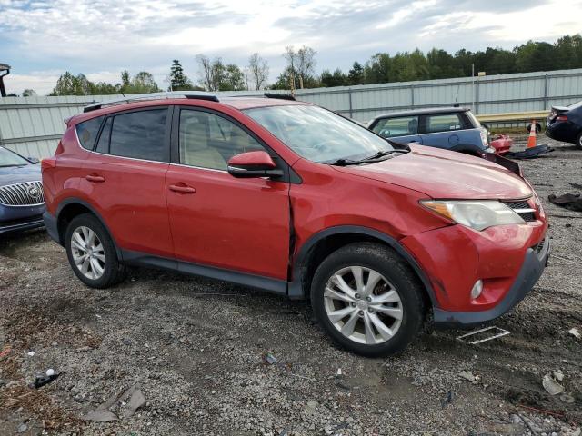 JTMDFREV8D5019591 - 2013 TOYOTA RAV4 LIMITED RED photo 4