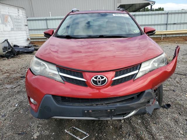 JTMDFREV8D5019591 - 2013 TOYOTA RAV4 LIMITED RED photo 5