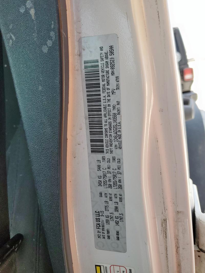 1C4BJWDG2GL103560 - 2016 JEEP WRANGLER U SPORT WHITE photo 12