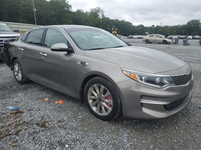 5XXGU4L39GG055099 - 2016 KIA OPTIMA EX GRAY photo 4