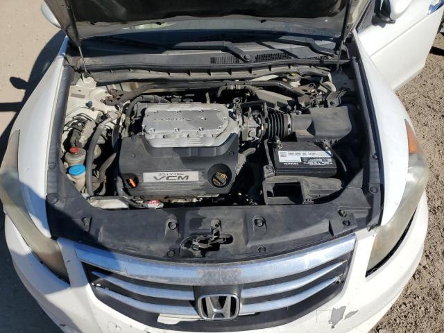 1HGCP3F88CA035036 - 2012 HONDA ACCORD EXL WHITE photo 11