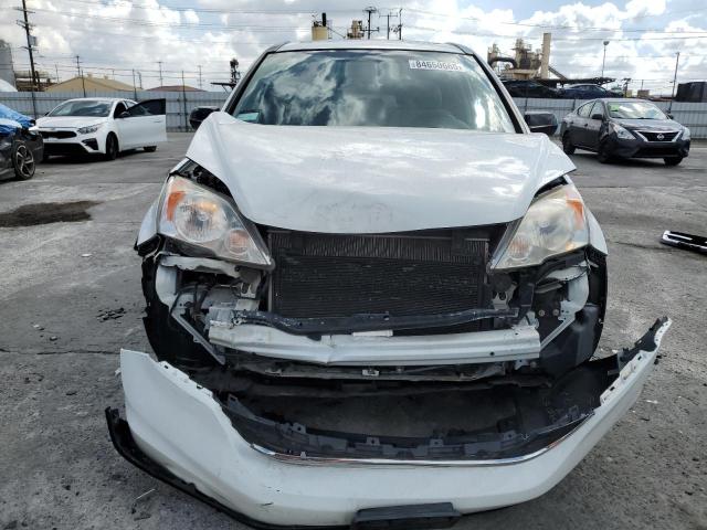 JHLRE3H55BC012157 - 2011 HONDA CR-V EX WHITE photo 5