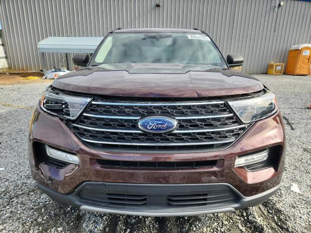 1FMSK8DH7LGB32763 - 2020 FORD EXPLORER XLT BURGUNDY photo 5