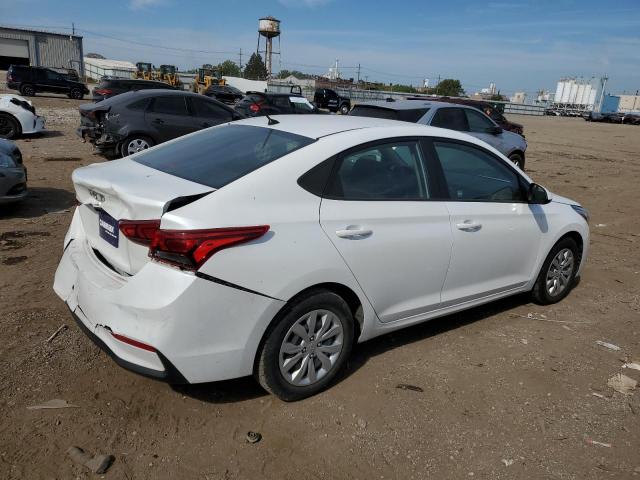 3KPC24A65ME135750 - 2021 HYUNDAI ACCENT SE WHITE photo 3