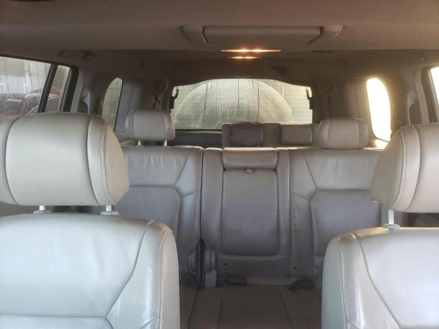 5FNYF48639B011221 - 2009 HONDA PILOT EXL ვერცხლისფერი ფოტო 10