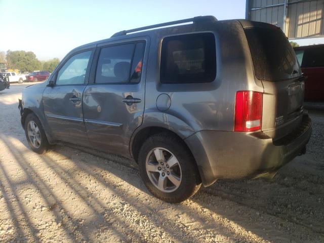 5FNYF48639B011221 - 2009 HONDA PILOT EXL ვერცხლისფერი ფოტო 2