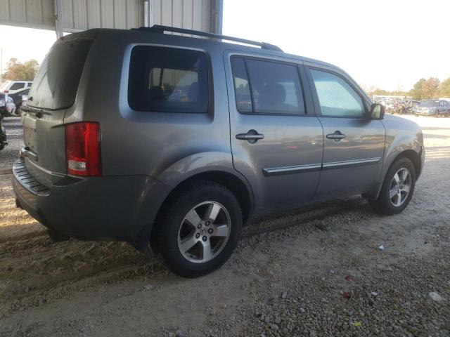 5FNYF48639B011221 - 2009 HONDA PILOT EXL ვერცხლისფერი ფოტო 3