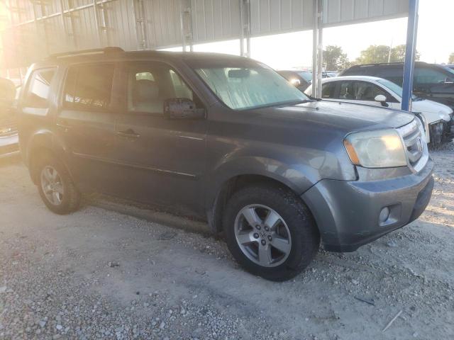 5FNYF48639B011221 - 2009 HONDA PILOT EXL ვერცხლისფერი ფოტო 4