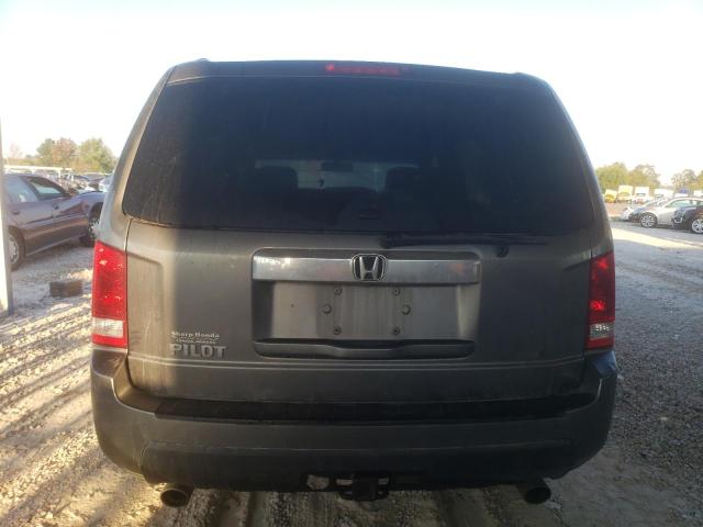 5FNYF48639B011221 - 2009 HONDA PILOT EXL ვერცხლისფერი ფოტო 6