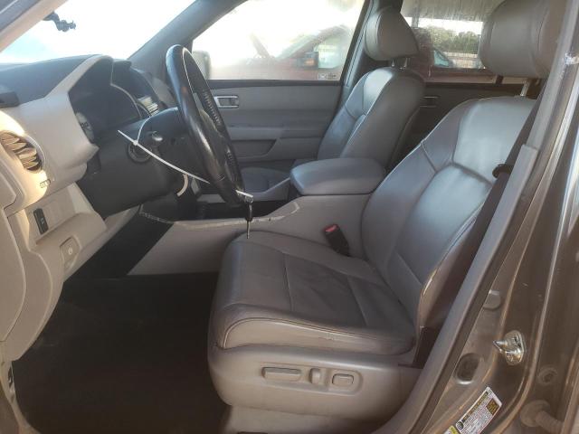 5FNYF48639B011221 - 2009 HONDA PILOT EXL ვერცხლისფერი ფოტო 7