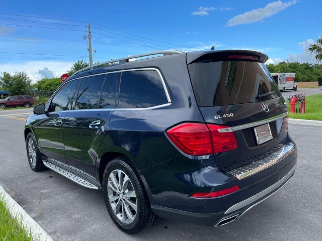 4JGDF7CEXEA395687 - 2014 MERCEDES-BENZ GL 450 4MATIC BLUE photo 3