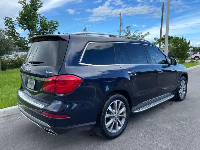 4JGDF7CEXEA395687 - 2014 MERCEDES-BENZ GL 450 4MATIC BLUE photo 4