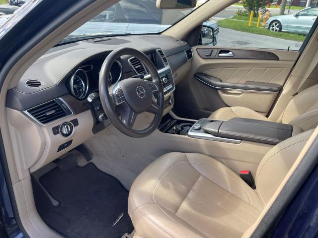 4JGDF7CEXEA395687 - 2014 MERCEDES-BENZ GL 450 4MATIC BLUE photo 9