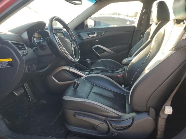KMHTC6AE5DU167742 - 2013 HYUNDAI VELOSTER TURBO 红色 照片 7