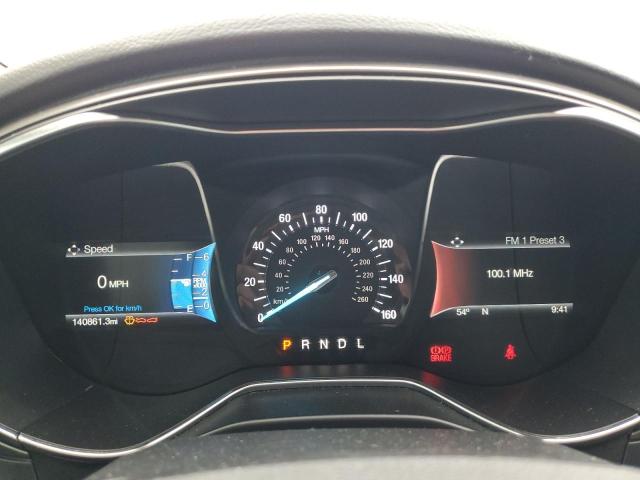 3FA6P0H77HR355627 - 2017 FORD FUSION SE WHITE photo 9