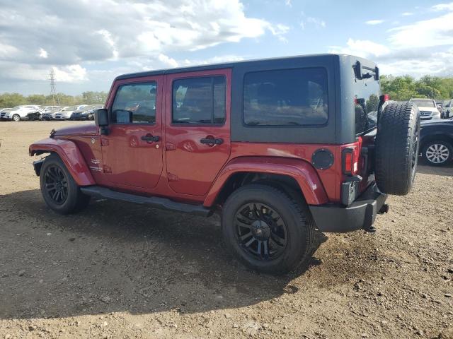 1J4BA5H18BL536996 - 2011 JEEP WRANGLER U SAHARA BURGUNDY photo 2