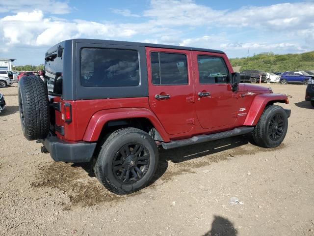 1J4BA5H18BL536996 - 2011 JEEP WRANGLER U SAHARA BURGUNDY photo 3