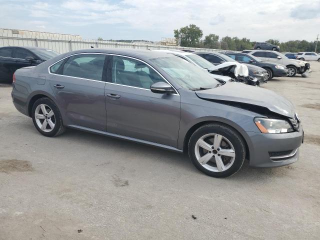 1VWBH7A37CC099077 - 2012 VOLKSWAGEN PASSAT SE GRAY photo 4