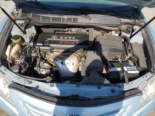 4T1BE46K37U649350 - 2007 TOYOTA CAMRY CE BLUE photo 11