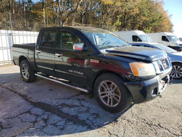 1N6AA0EC0BN308910 - 2011 NISSAN TITAN S BLACK photo 4