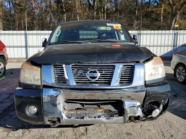 1N6AA0EC0BN308910 - 2011 NISSAN TITAN S BLACK photo 5