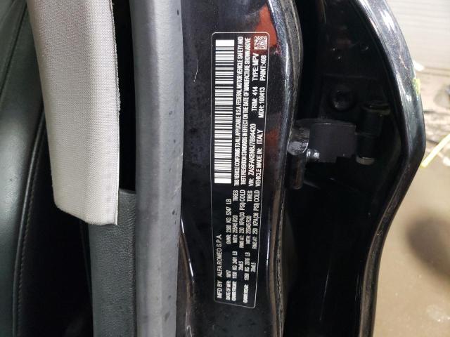 ZASFAKBN8J7B94420 - 2018 ALFA ROMEO STELVIO TI Қара фото 13