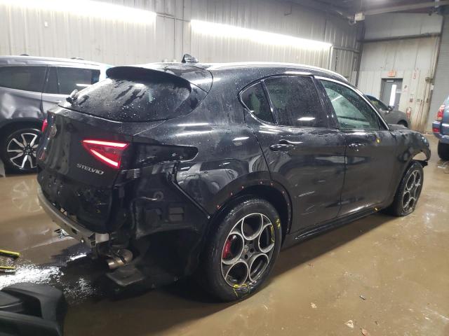 ZASFAKBN8J7B94420 - 2018 ALFA ROMEO STELVIO TI Қара фото 3