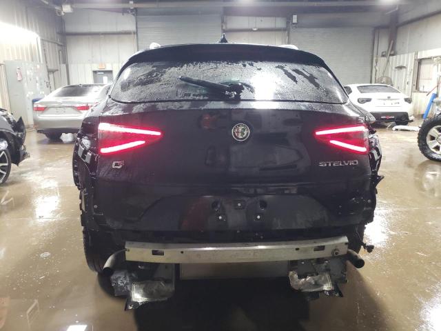 ZASFAKBN8J7B94420 - 2018 ALFA ROMEO STELVIO TI Қара фото 6