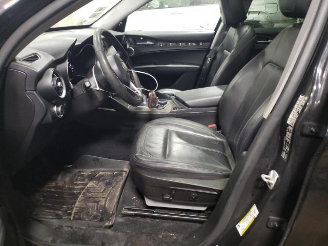 ZASFAKBN8J7B94420 - 2018 ALFA ROMEO STELVIO TI Қара фото 7