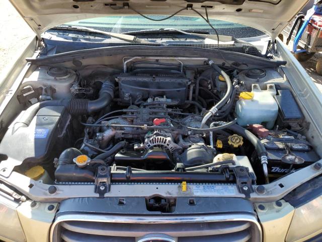 JF1SG63693H702496 - 2003 SUBARU FORESTER 2.5X GREEN photo 11