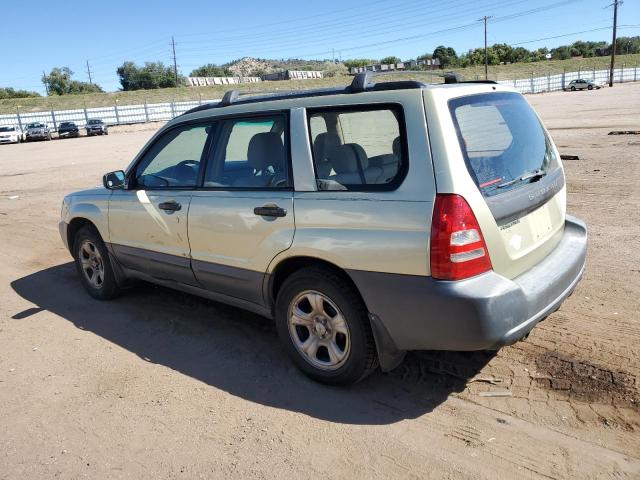 JF1SG63693H702496 - 2003 SUBARU FORESTER 2.5X GREEN photo 2