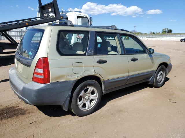 JF1SG63693H702496 - 2003 SUBARU FORESTER 2.5X GREEN photo 3