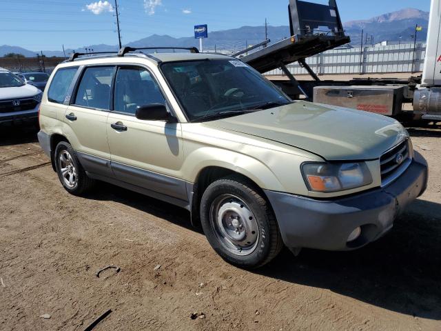 JF1SG63693H702496 - 2003 SUBARU FORESTER 2.5X GREEN photo 4