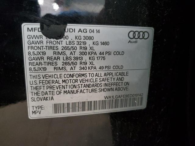 WA1LGAFE9ED019142 - 2014 AUDI Q7 PREMIUM PLUS BLACK photo 13