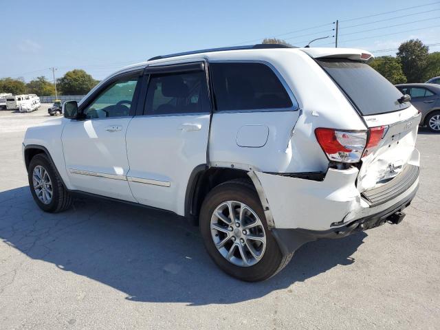 1C4RJFAG9DC634799 - 2013 JEEP GRAND CHER LAREDO WHITE photo 2