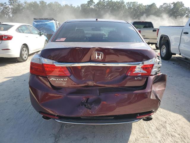 1HGCR3F82DA023007 - 2013 HONDA ACCORD EXL RED photo 6
