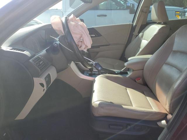 1HGCR3F82DA023007 - 2013 HONDA ACCORD EXL RED photo 7