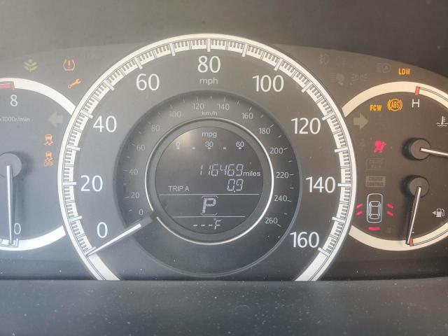 1HGCR3F82DA023007 - 2013 HONDA ACCORD EXL RED photo 9