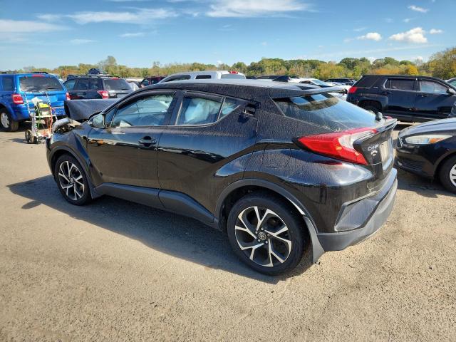 NMTKHMBX4JR013947 - 2018 TOYOTA C-HR XLE Czarny zdjęcie 2