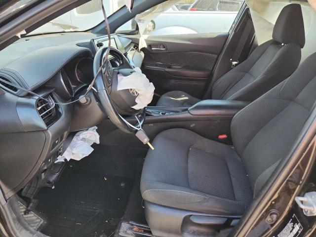 NMTKHMBX4JR013947 - 2018 TOYOTA C-HR XLE Czarny zdjęcie 7