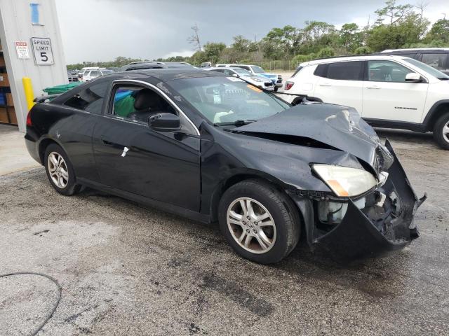 1HGCM72606A009040 - 2006 HONDA ACCORD EX შავი ფოტო 4