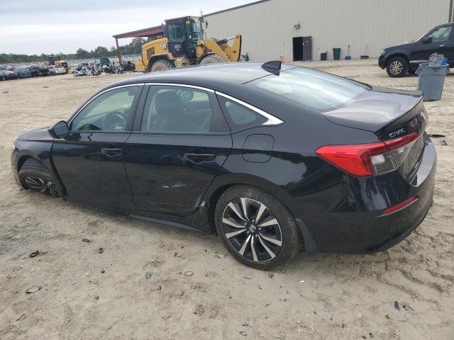 2HGFE1F71NH319403 - 2022 HONDA CIVIC EX BLACK photo 2