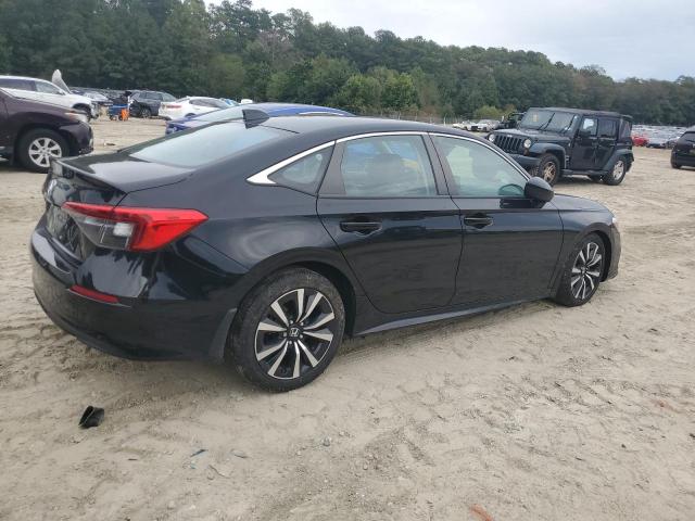 2HGFE1F71NH319403 - 2022 HONDA CIVIC EX BLACK photo 3